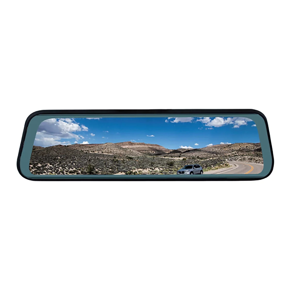 Vision VTM96M, - 9.6-In. Black,  Full-Screen Rearview Mirror Monitor with Dual Mounting Options, VTM96M