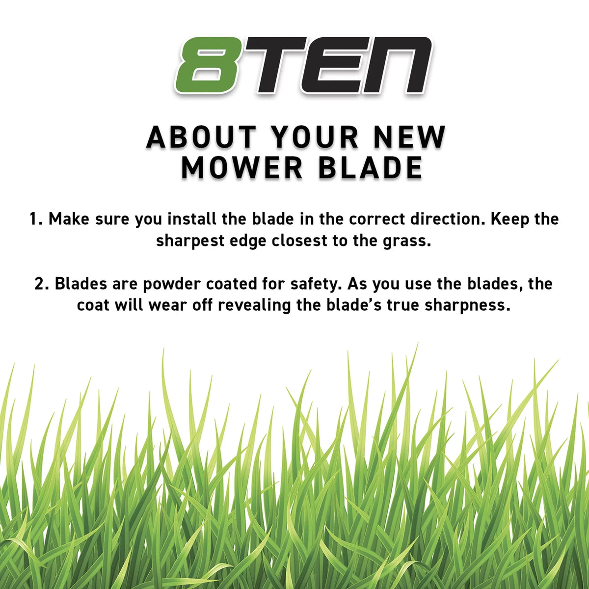 LawnRAZOR High Lift Blade 21 inch for  Cub Cadet 942-0641 810-CBL2357D