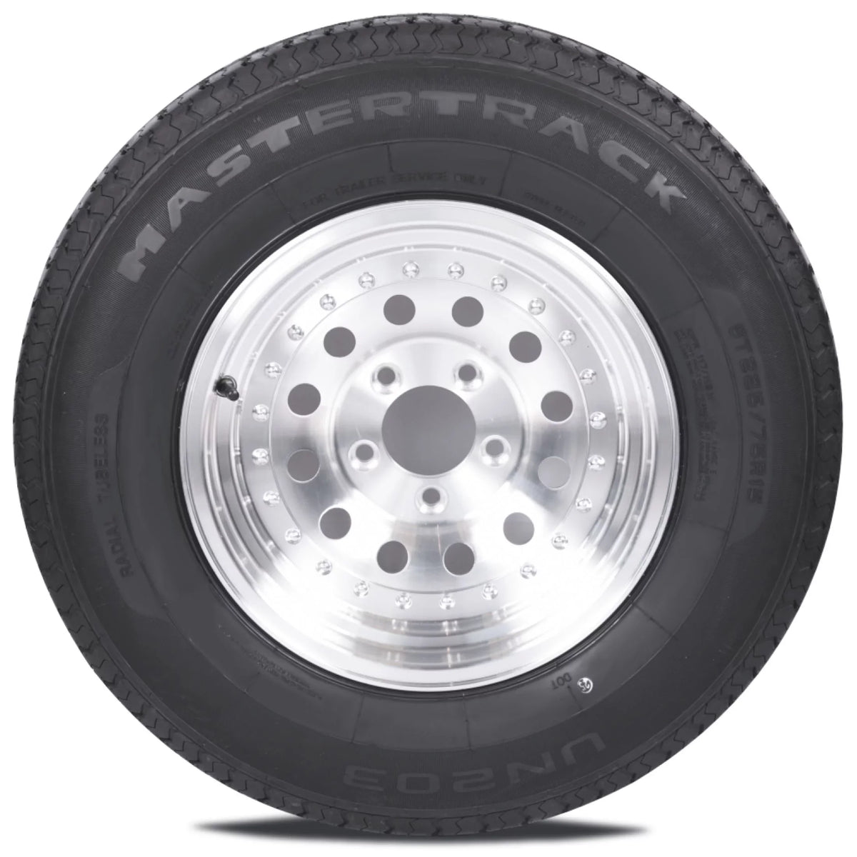Mastertrack UN203 ST205/75R14 8 Ply 105M Load Range D Radial Trailer Tire -  205/75/14 205/75R14 (Tire Only)