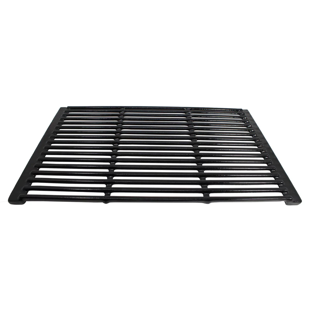 2  Grill Cooking Grates & 3 Heat Shield Plate Tent Replacement Parts for Charmglow 810-6320-V - Compatible Barbeque Porcelain Enameled Cast Iron Grid 19" & Flame Tamer, Flavorizer Bar