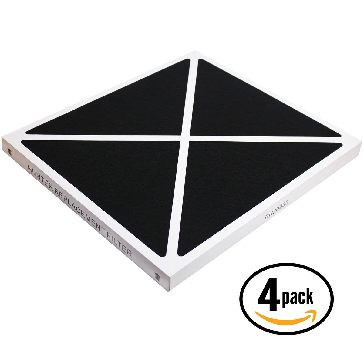 4-Pack Replacement Hunter 30256 Air Purifier Filter - Compatible Hunter 30930 Air Filter