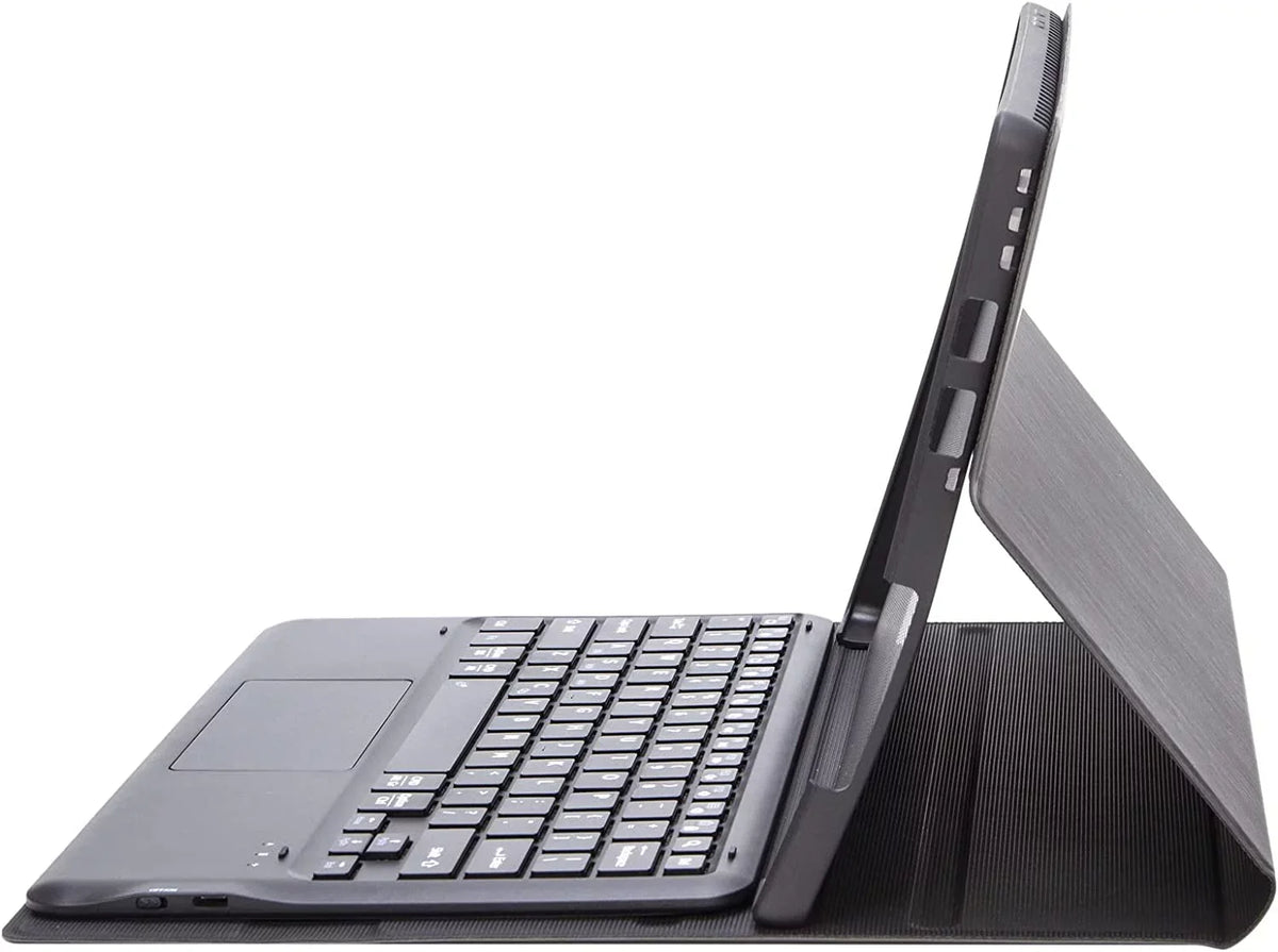 Touch Keyboard Case for Surface Pro 7 (2019) /Pro 6 (2018) /Pro 5 (2017) /Pro 4 (2015) 12.3 Inch Tablet, Magnetically Detachable Wireless Keyboard with Trackpad, Slim Light Folio Stand Case