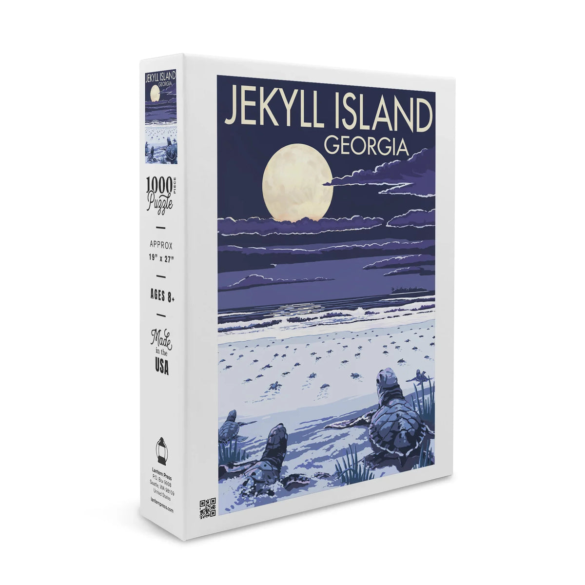Jekyll Island, Georgia, Turtles Hatching (1000 Piece Puzzle, Size 19x27, Challenging Jigsaw Puzzle for Adults and Family, Made in )