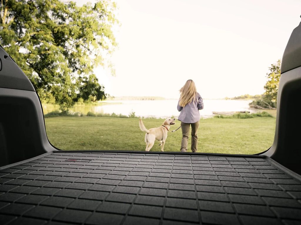 WeatherTech Cargo Trunk Liner compatible with 2014-2015 Toyota Highlander - Behind 2nd Row Seating, Tan