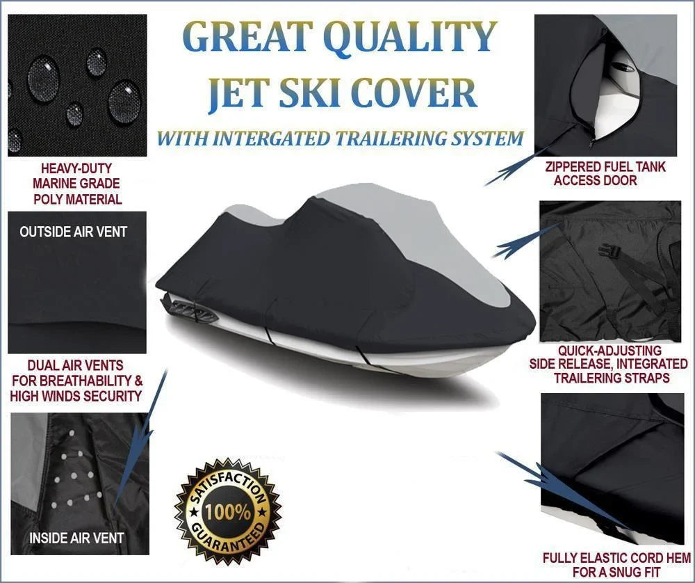 '- Jet Ski  Cover Compatible for Yamaha WaveRunner  R  2009-2016