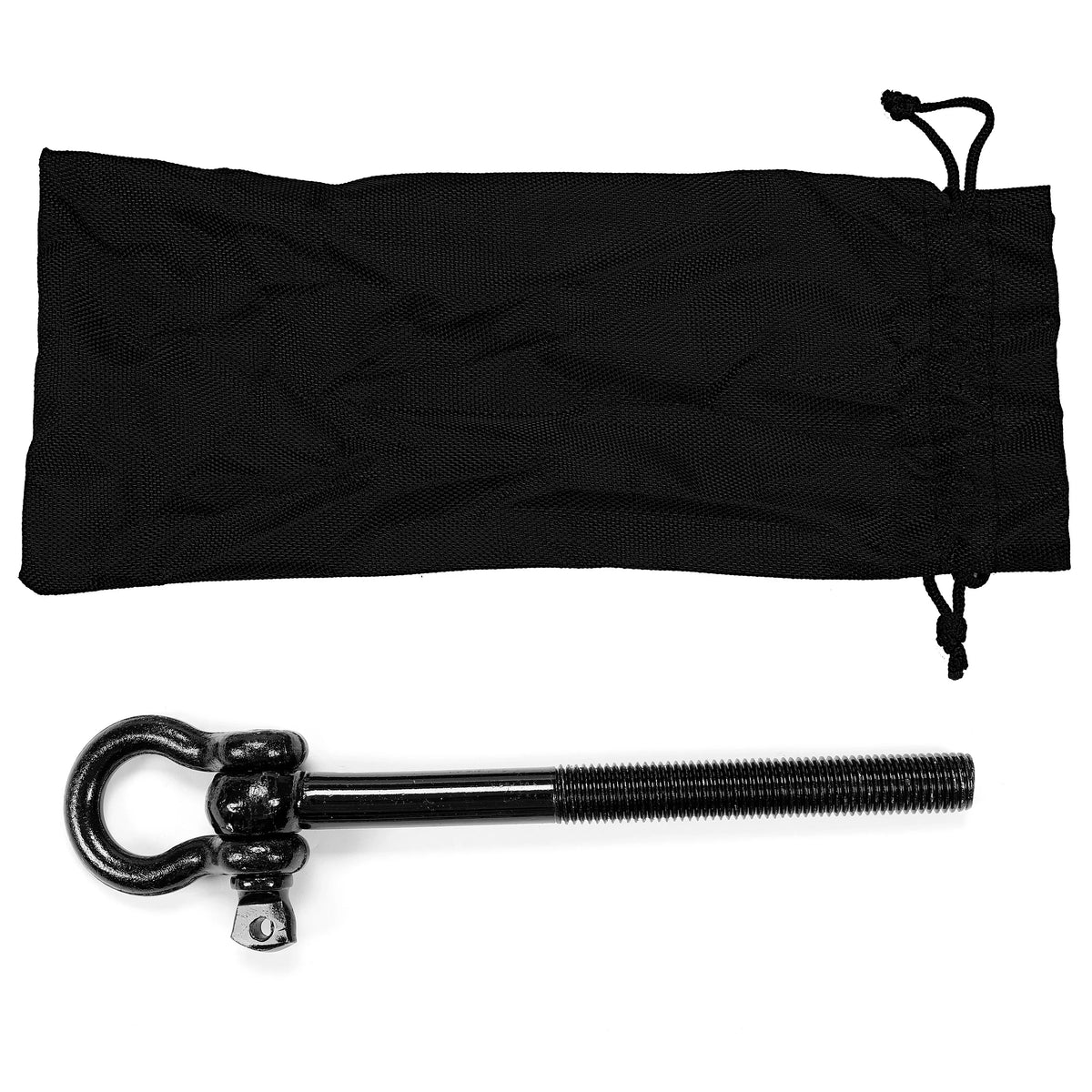 Kojem Steel Tow Hook Trailer Hitch Front Or Rear Trunk Hook for 2014-2023 Chevy Corvette C7 C8  Z06 ZR1 Replaces 15234068 Black