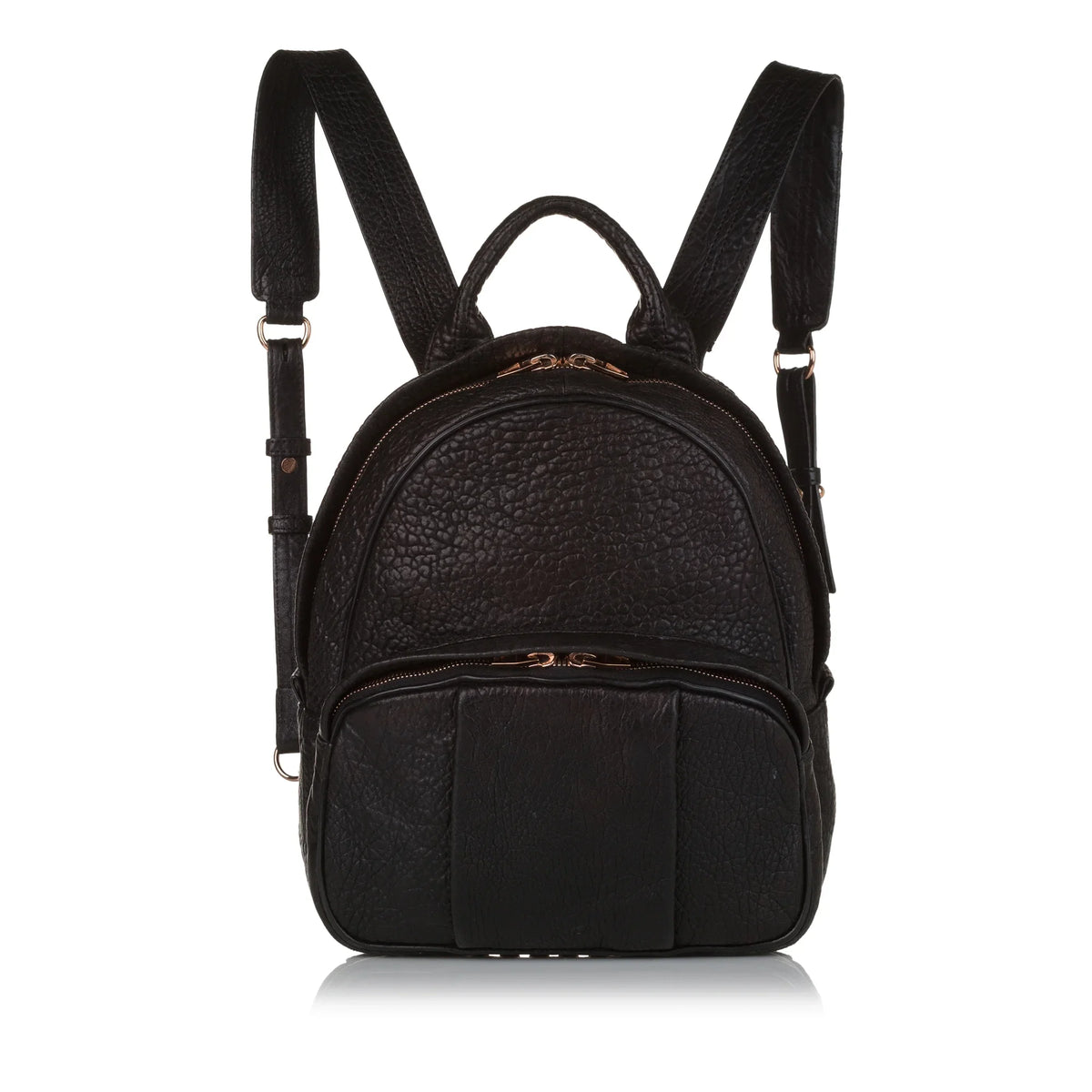 Pre-Owned Authenticated Alexander Wang Dumbo Backpack Calf Leather Black Unisex (Good)