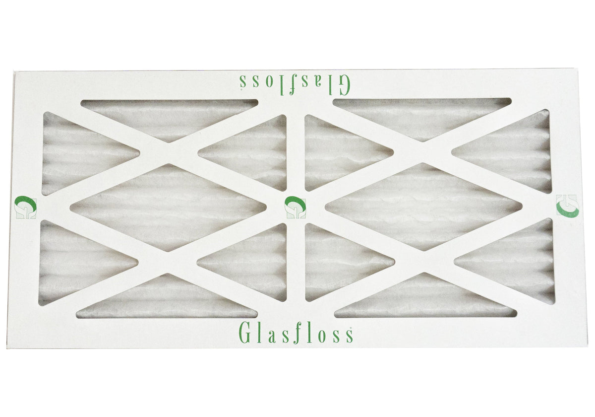 Glasfloss 13x20x1 -  10 -Qty:4 - Furnace Air Filter - Made in  (Actual Size: 12.5 x 19.5x7/8 inch)