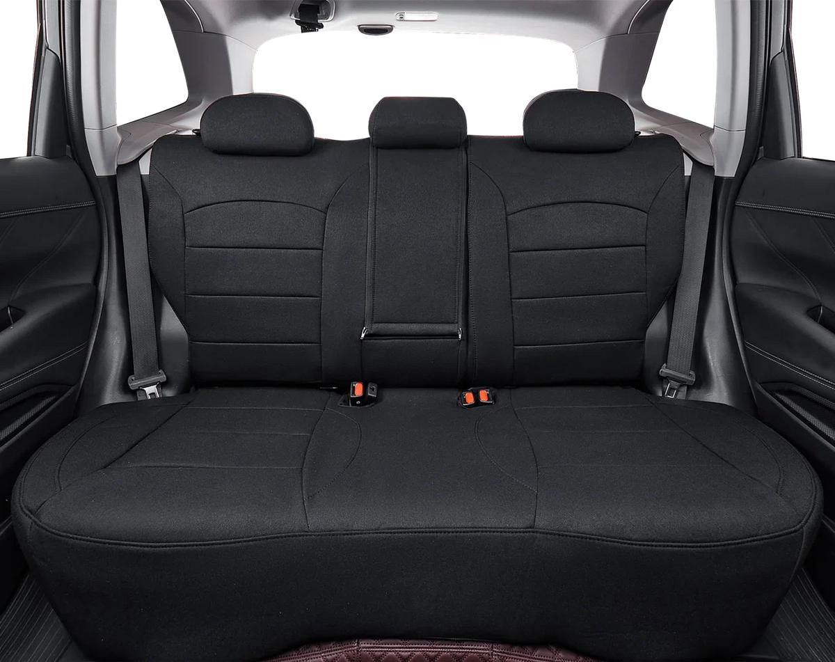 Coverdream Custom Fit  Car Seat Covers for Hyundai  2018 2019 2020 2021 2022 2023 - Polyester (Black,Full Set)