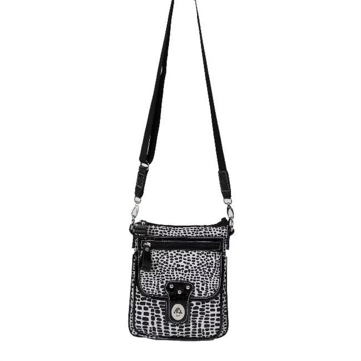 Joann Marrie Designs  Pouch Bag -Black Quilted- Pack of 2