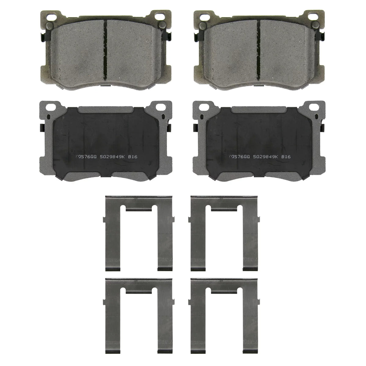 Wagner Thermoquiet QC1799 Ceramic Disc Brake Pad Set Fits select: 2015-2016  , 2017  G80