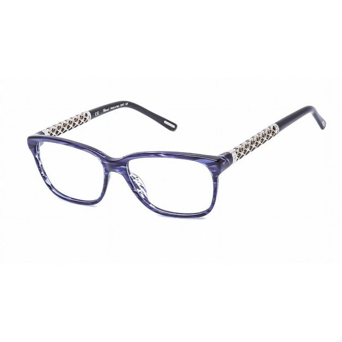 Chopard VCH181S Eyeglasses Blue Stripe 6Wry