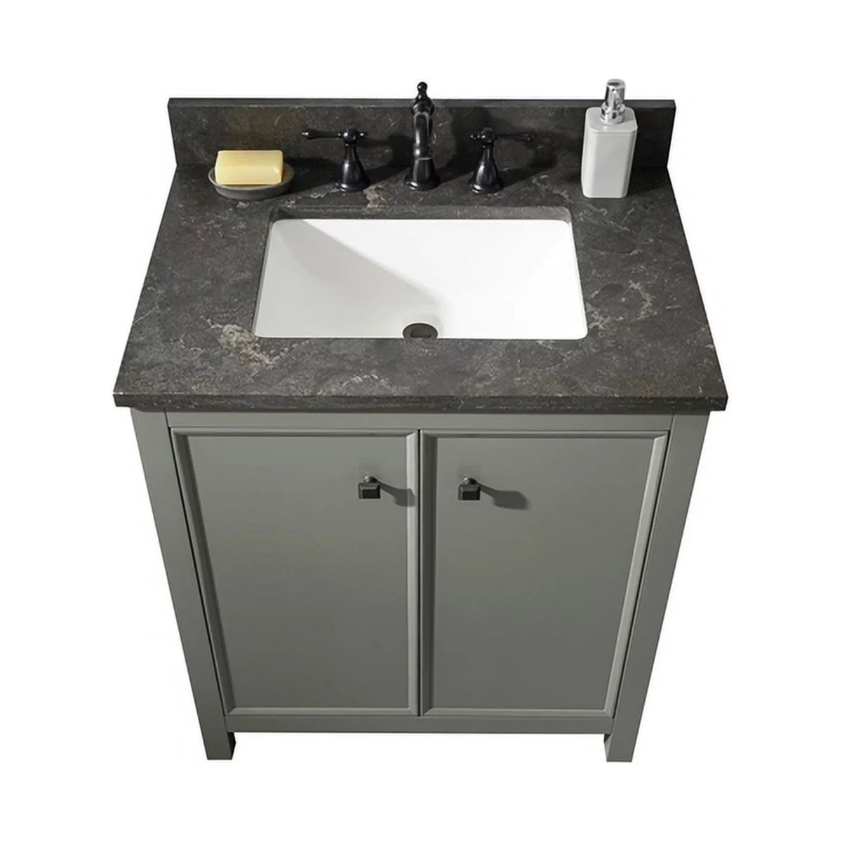 Legion Furniture 30" Contemporary /Veneer Wood Sink Vanity Cabinet - Green