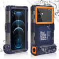 UrbanX Professional [15m/50ft] Swimming Diving Surfing Snorkeling Photo Video Waterproof Protective Case Underwater Housing for Lenovo A6600 And all Phones Up to 6.9 Inch  with Lanyard