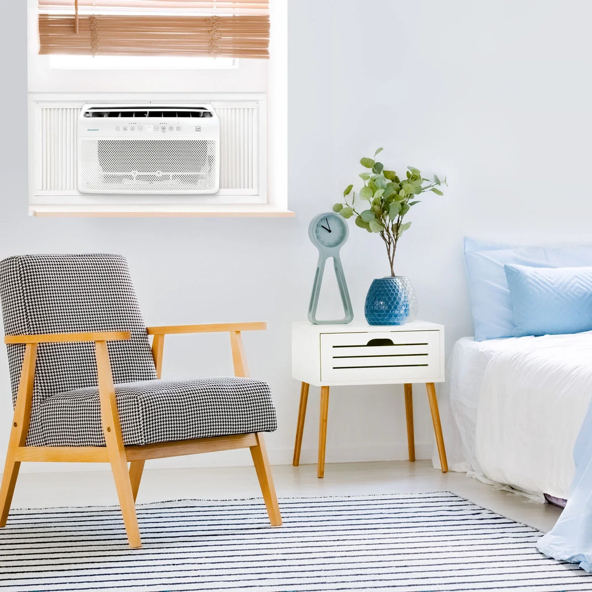 Keystone 8,000  Window Mounted Inverter Air Conditioner with Remote Control
