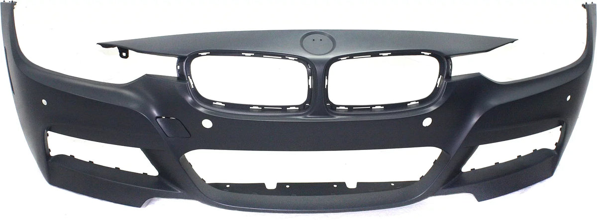 Front   Compatible For  3- 2013-2018 Primed with M Sport Line with  Sensor Holes/Camera Sedan/Wagon