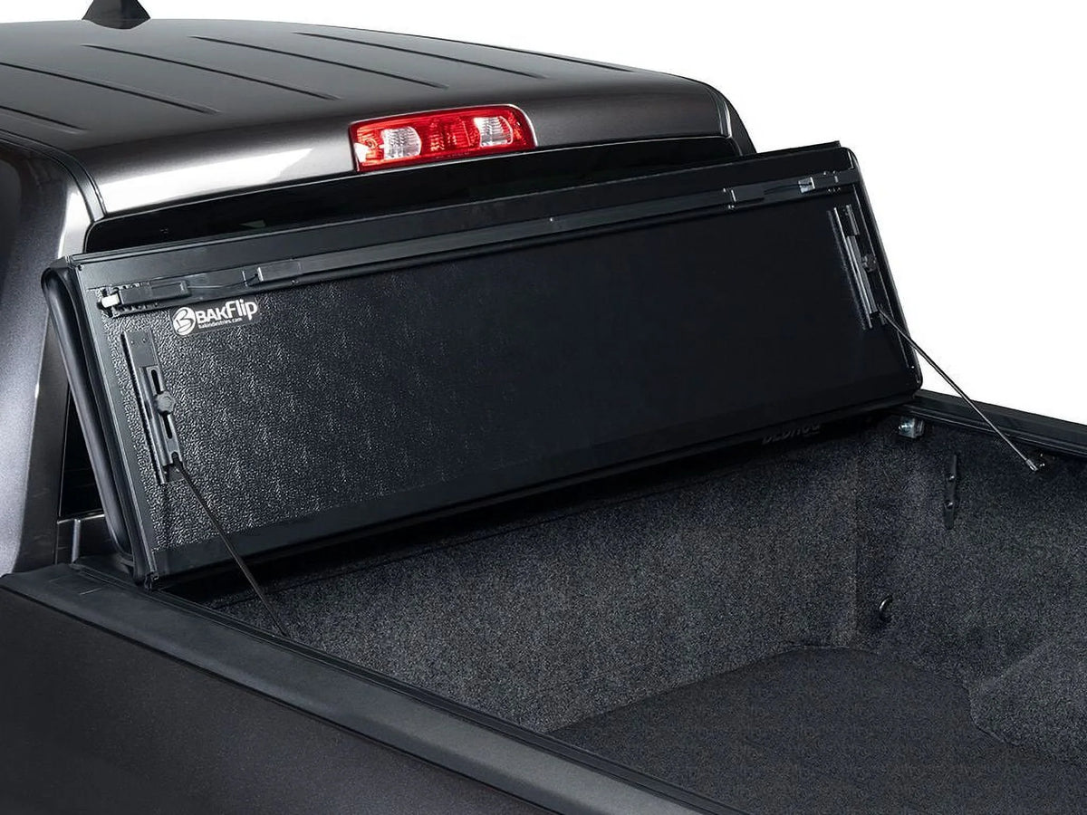 by RealTruck BAKFlip G2 Hard Folding Truck Bed Tonneau Cover | 226327 | Compatible with 2015 - 2020 Ford F-150 6' 7" Bed (78.9")