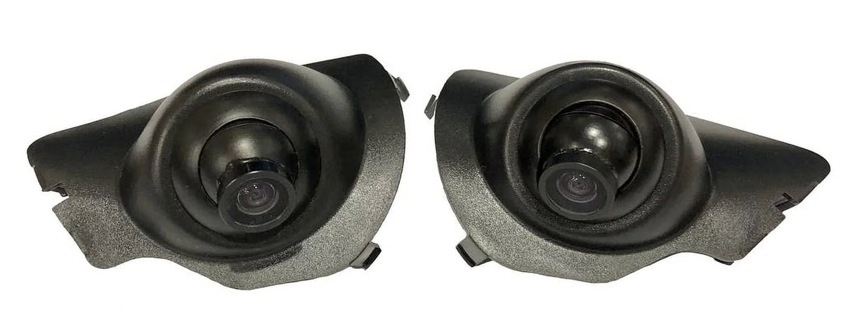 Crux - Multi View Integration Interface with A/V Input and Side Mirror Mounted Cameras For Toyota Highlander