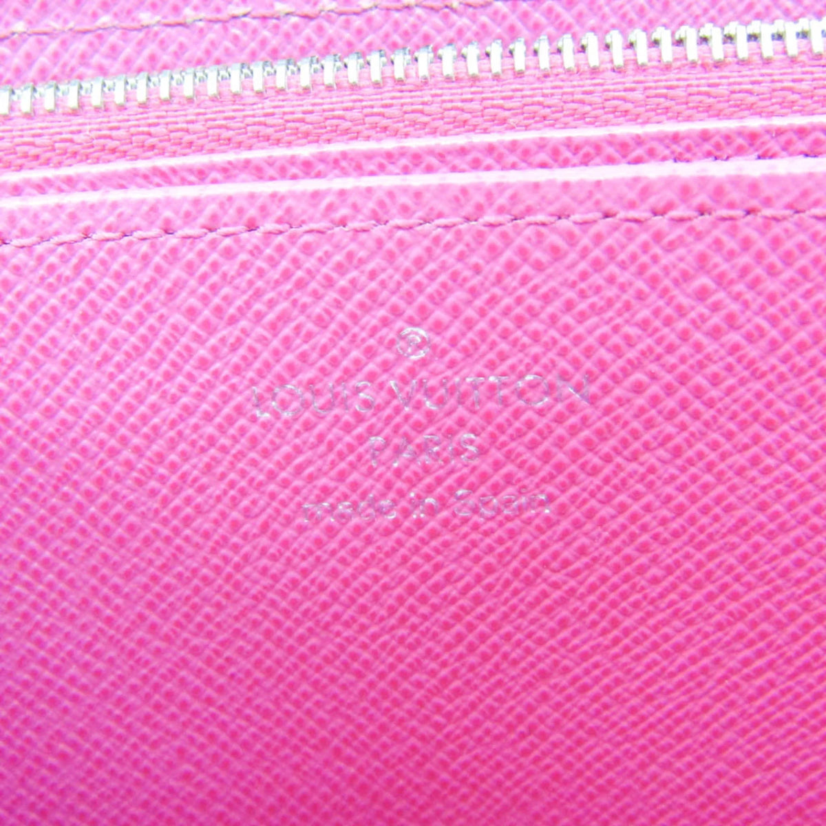 Pre-Owned Louis Vuitton Epi Zippy-wallet M64838 Women's Epi Leather Long Wallet (bi-fold) Hot Pink,Noir (Good)