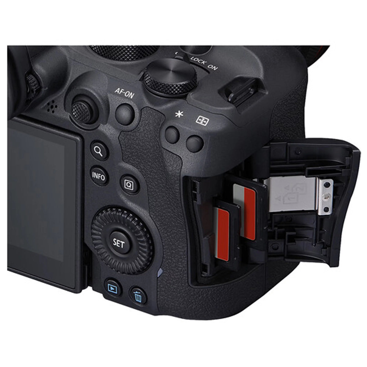 Canon  R6 Mark  Mirrorless Digital Camera with  24-105mm f/4-7.1  Lens  + 64GB Memory + Case+ Steady Grip Pod + Tripod+ Software Pack + More (30pc Bundle)