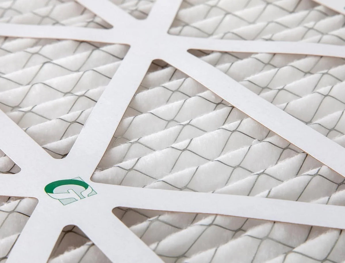 6 Pack of 16x25x4  13 Pleated 4" Inch Air Filters by Glasfloss. Actual Size: 15-1/2 x 24-1/2 x 3-3/4