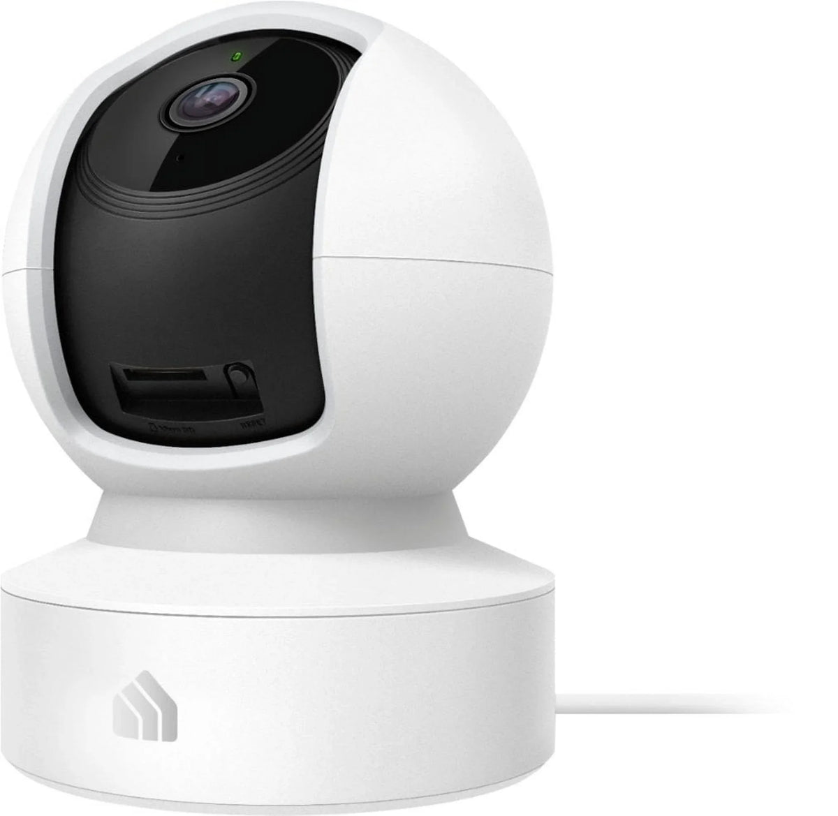 Open Box -Link Kasa Spot Pan Tilt Indoor 1080p Wi-Fi Wireless Camera KC115 -Black/White