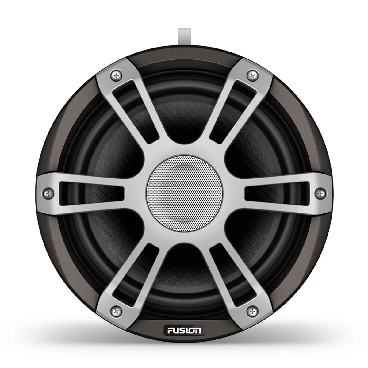 Fusion -FLT883SPG 8.8" Sports Grille Gray  Tower Speakers with - Universal Fixed Mount Brackets, Pair, Fits 1.31"-2.5" Bars