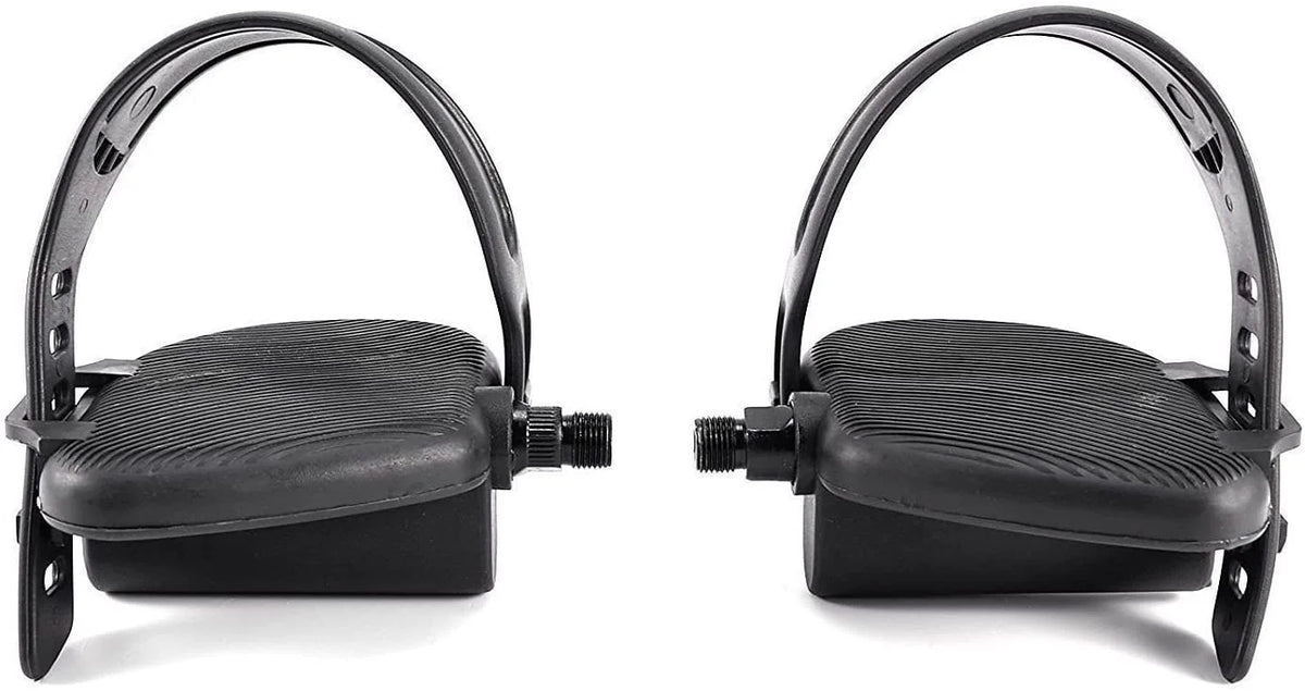 Johnson Health Tech Pedal Set 9/16" Spindle R4-PS9/16"S Works W  Bladez Fitness Recumbent Upright Stationary Bike