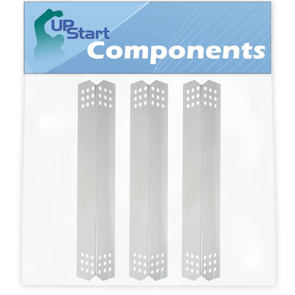 3-Pack  Grill Heat Shield Plate Tent Replacement Parts for Nexgrill 720-0745 - Compatible Barbeque Stainless Steel Flame Tamer, Guard, Deflector, Flavorizer Bar, Vaporizer Bar, Burner Cover 16 1/8"