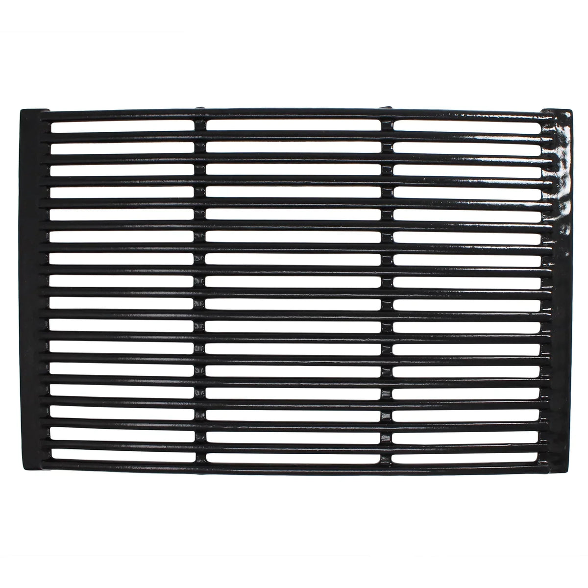 2  Grill Cooking Grates & 3 Heat Shield Plate Tent Replacement Parts for Charmglow 810-6320-V - Compatible Barbeque Porcelain Enameled Cast Iron Grid 19" & Flame Tamer, Flavorizer Bar
