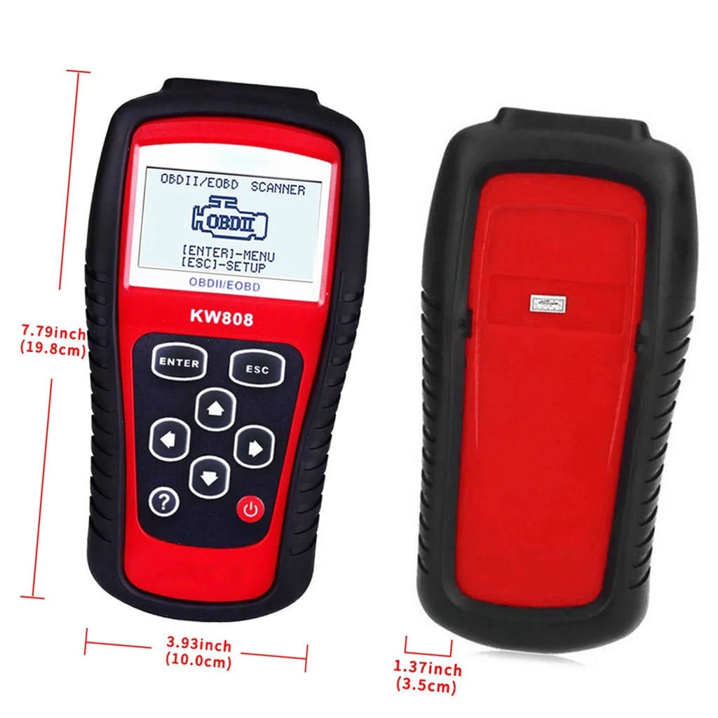 Mixfeer  /  Cars Code Reader and Auto Scanner Detection Decoder KW808