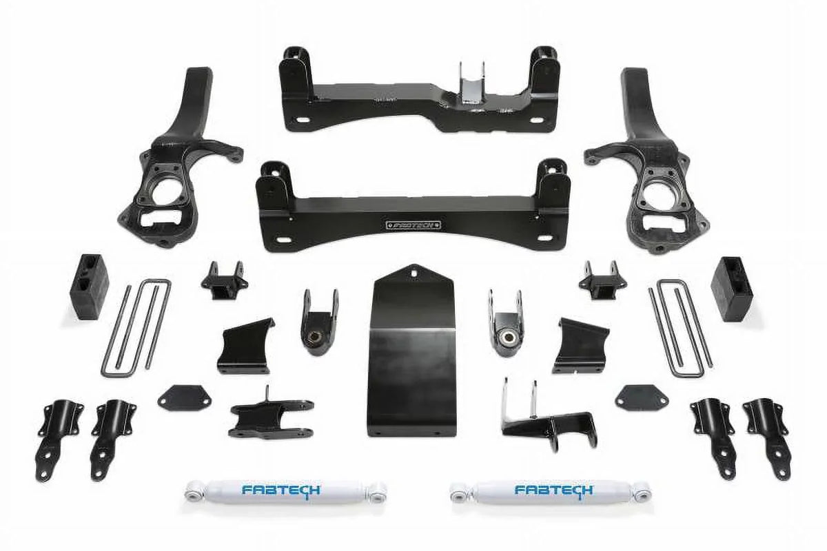 Fabtech 2019 Fits Chevrolet Silverado  Sierra 1500 Pickup  Shocks 6"  System K1132